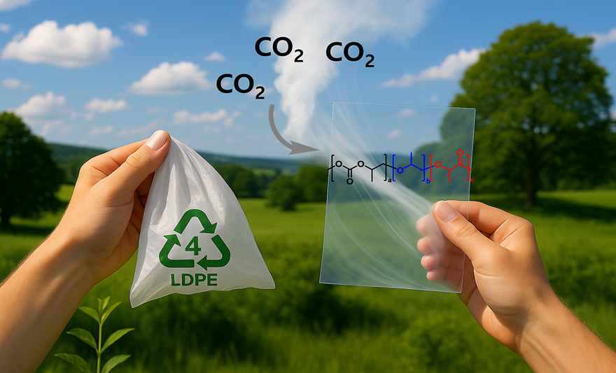 장혜영 교수팀, 상용 플라스틱 대체 가능한 이산화탄소 고분자 개발